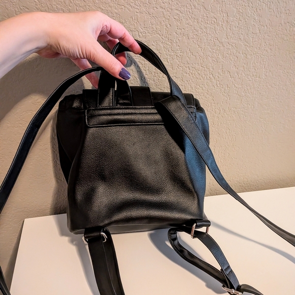 Wild Fable Retro Elegant Black Mini Backpack - Picture 9 of 9